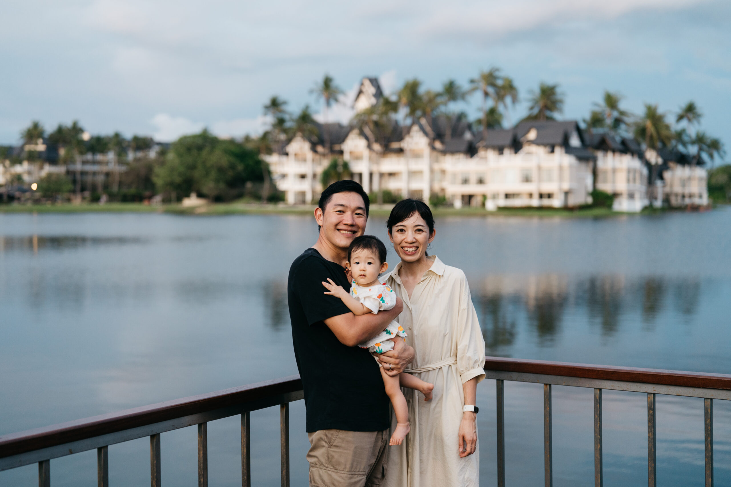 Family Posing Idea at Banyan Tree Phuket